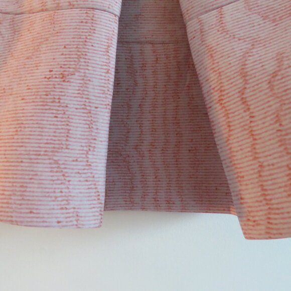 VIVETTA Mimmo Light Blush Pink Pleated Structured Skirt - Size IT 36 / US 0 - Picture 6 of 15